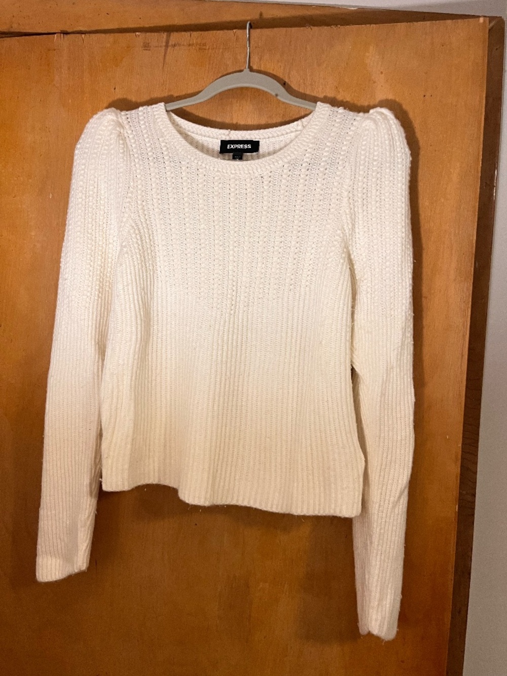 White Sweater soft size small